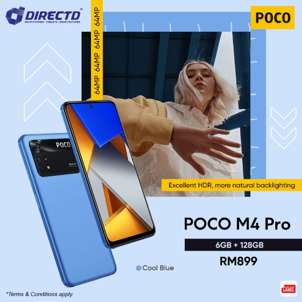 Picture of POCO M4 PRO 4G [6GB RAM | 128GB ROM] ORIGINAL set!