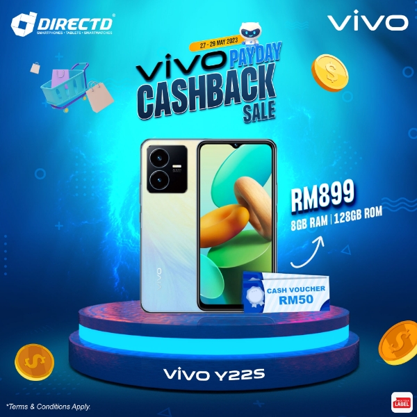 Picture of [NEW] VIVO Y22s [8GB RAM | 128GB ROM] Payday Cashback💰