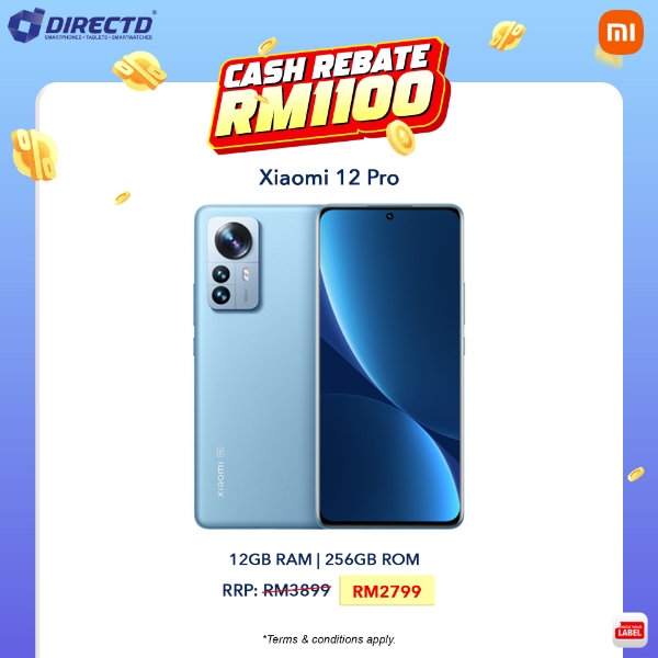 Picture of [RM1300 OFF] Xiaomi 12 Pro (12GB RAM | 256GB ROM)