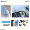 Picture of [NEW PRICE] OPPO A17K | Side Fingerprint Unlock | 5000mAh Battery