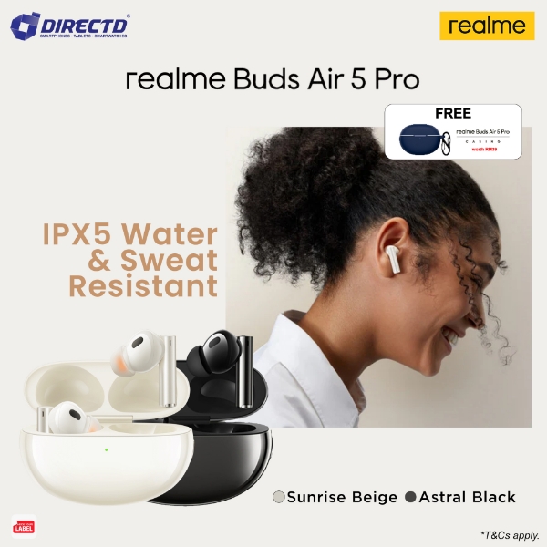 DirectD Retail & Wholesale Sdn. Bhd. - Online Store. 🆕realme Buds Air 5 Pro