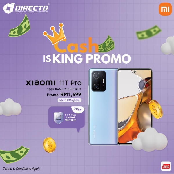 DirectD Retail & Wholesale Sdn. Bhd. - Online Store. [RM500 OFF] Xiaomi 11T  PRO