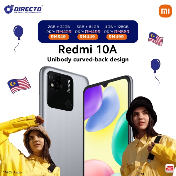 Redmi 9A / Redmi 9C ( 3GB+64GB / 2+32GB ) [1 Year Xiaomi Malaysia Warranty]