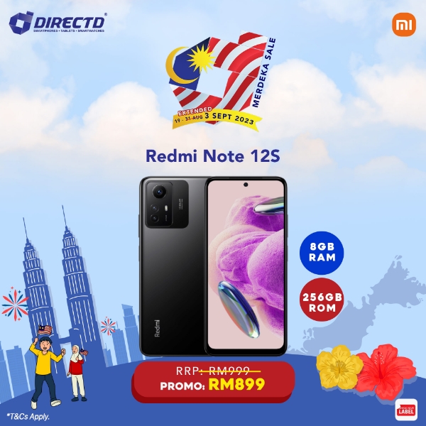 DirectD Retail & Wholesale Sdn. Bhd. - Online Store. Xiaomi Redmi Note 12S [ 8GB RAM