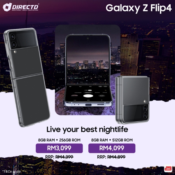 Buy Galaxy Z Flip4 (Bora Purple, 512GB)