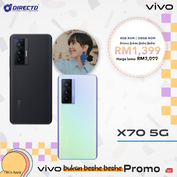 Picture of VIVO X70 5G [8GB+4GB RAM | 32MP Selfie] Promo Price!!