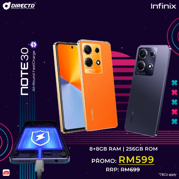 Picture of 🆕Infinix Note 30 [8GB RAM | 256GB ROM] | Promo Price RM599