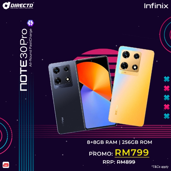 Picture of 🆕Infinix Note 30 Pro [8GB RAM | 256GB ROM] | Promo - Save RM100 