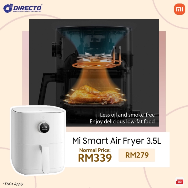 Xiaomi Mi Smart Air Fryer (2 stores) see prices now »