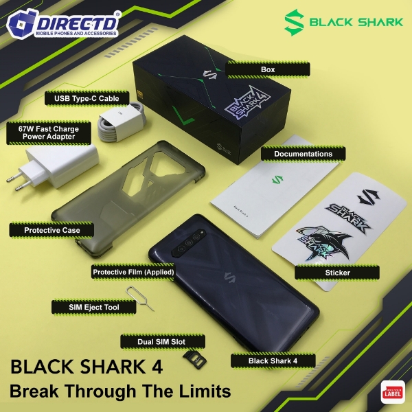 Picture of BLACK SHARK 4 [8GB RAM | 128GB ROM] CLEARANCE SALE