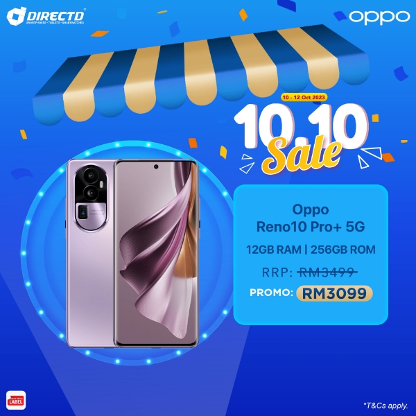 Picture of [10.10 SALE] OPPO Reno10 Pro+ 5G [12GB RAM | 256GB ROM]