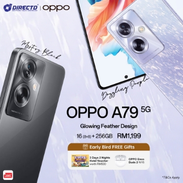[NEW] OPPO A98 5G [8+8GB RAM | 256GB ROM] +FREEBIES worth RM398