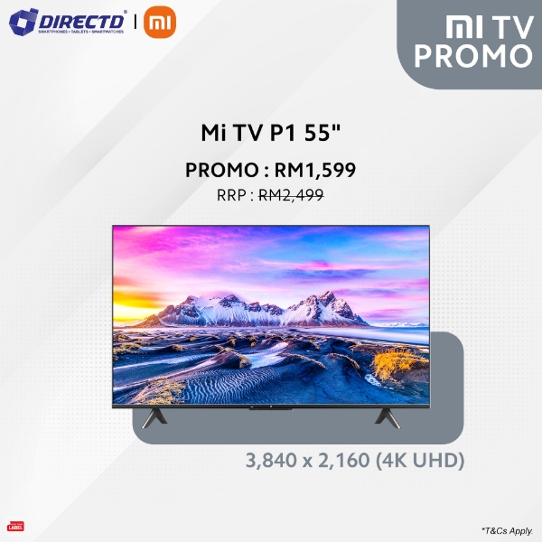 Picture of Xiaomi Mi TV P1 (55" 4K UHD Smart TV) Special Promotion 🔥