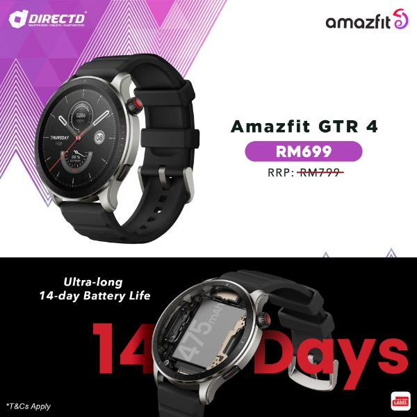 DirectD Retail & Wholesale Sdn. Bhd. - Online Store. Amazfit GTR 4