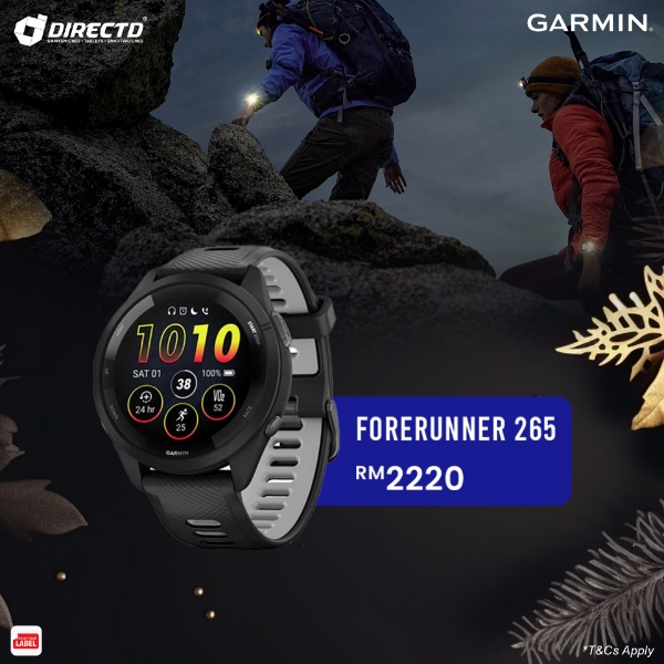 Picture of GARMIN | Forerunner 265 - Black 46mm