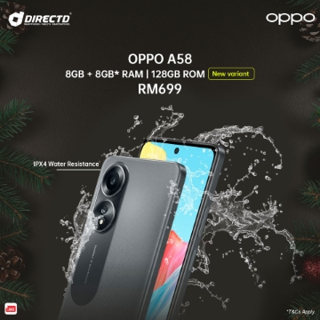 Oppo A98 5G (8GB+8GB Extended Ram)+256GB Rom (Original Malaysia Set) With  Premium Gift