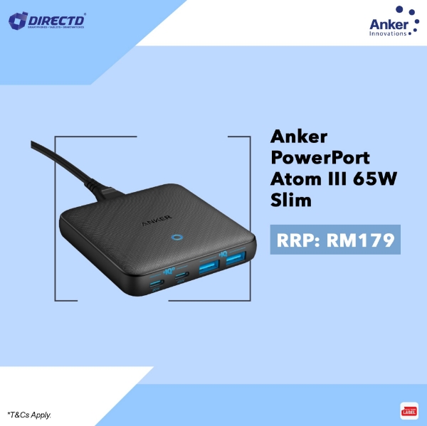 Picture of Anker PowerPort Atom III - 65W Slim