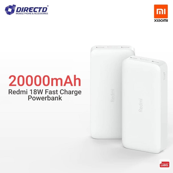 POWER BANK XIAOMI REDMI, 20,000 mAh