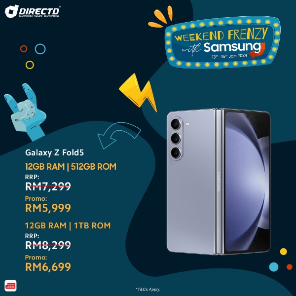 Picture of Samsung Galaxy Z Fold5 | Weekend Frenzy