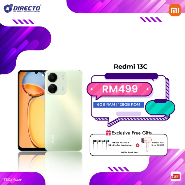 DirectD Retail & Wholesale Sdn. Bhd. - Online Store. Xiaomi Redmi 13C [6GB  RAM
