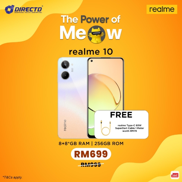 Realme 10 (Clash White, 8GB Ram) (128 GB Storage)