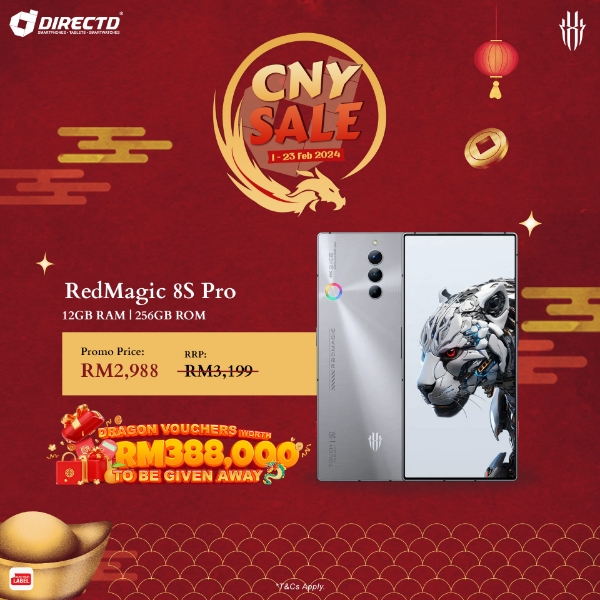 Picture of REDMAGIC 8S Pro [12GB RAM |  256GB ROM] CNY Dragon Sale🐉
