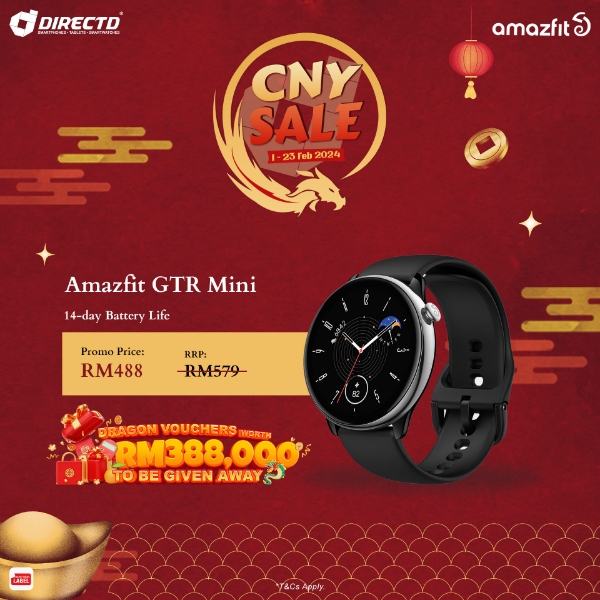 DirectD Retail & Wholesale Sdn. Bhd. - Online Store. Amazfit GTR Mini, Max  Power, Max Style