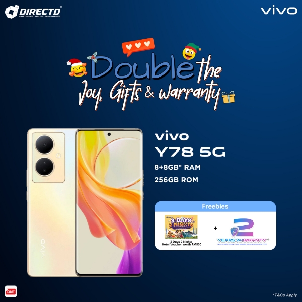 Picture of VIVO Y78 5G [8GB+8GB RAM | 256GB ROM] + FREEGIFTS