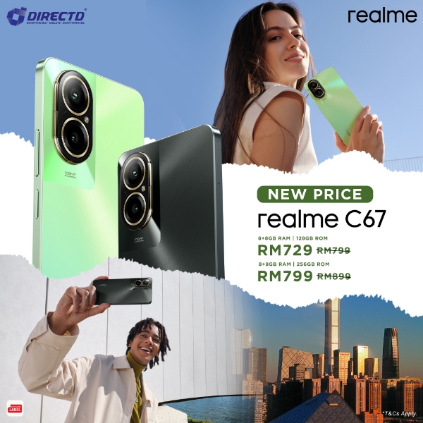 Picture of [NEW PRICE] realme C67 [8GB+8GB RAM | 128GB/256GB ROM]