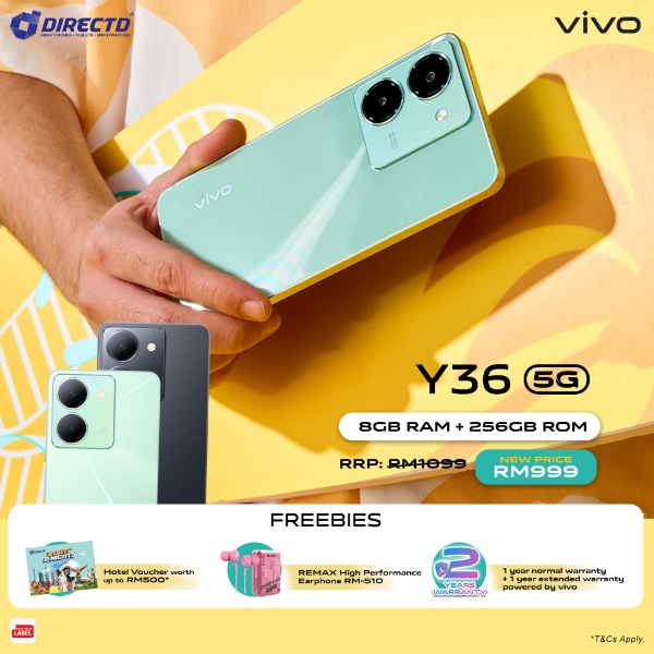 Picture of [NEW PRICE] VIVO Y36 5G [8GB RAM | 256GB ROM] + FREEGIFT