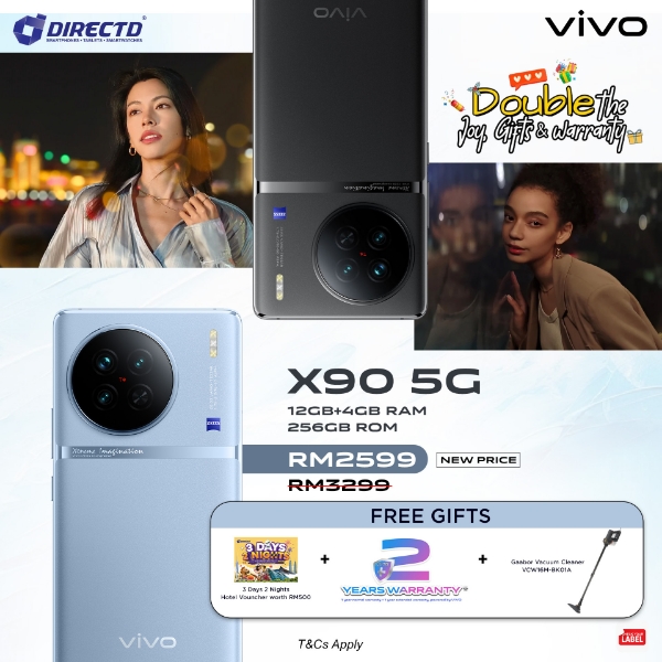 Picture of [NEW PRIVE] VIVO X90 5G [12GB+4GB RAM | 256GB ROM] + 3 FreeGift