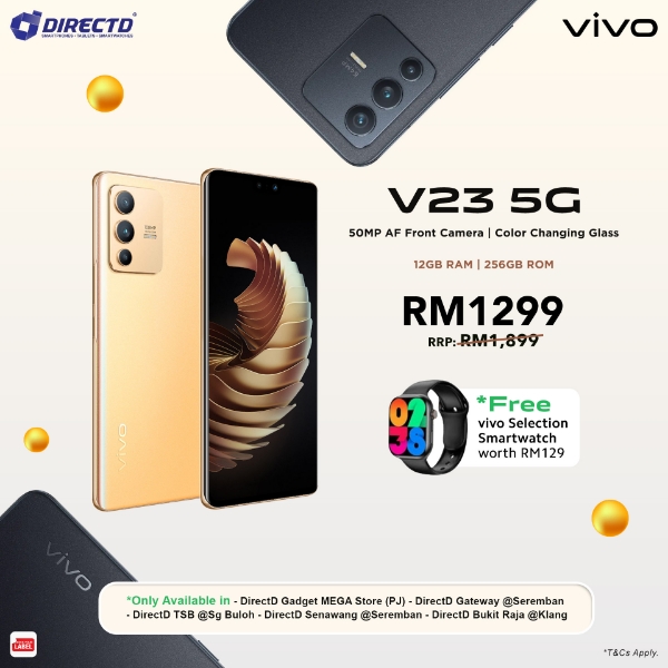 Picture of VIVO V23 5G [12GB+4GB RAM | 256GB ROM] Clearance Sale