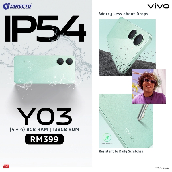 Picture of vivo Y03 [4GB + 4GB RAM | 128GB ROM]