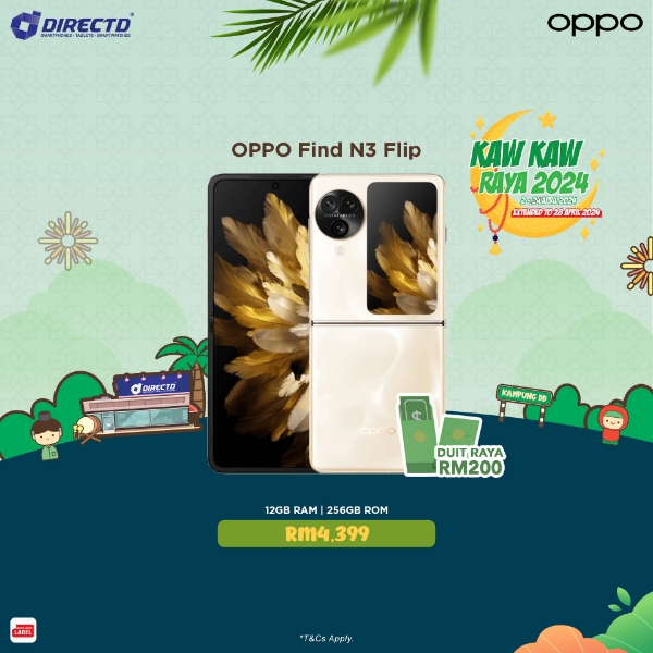 Picture of  Oppo Find N3 Flip [12GB RAM | 256GB ROM] KAW KAW RAYA 2024