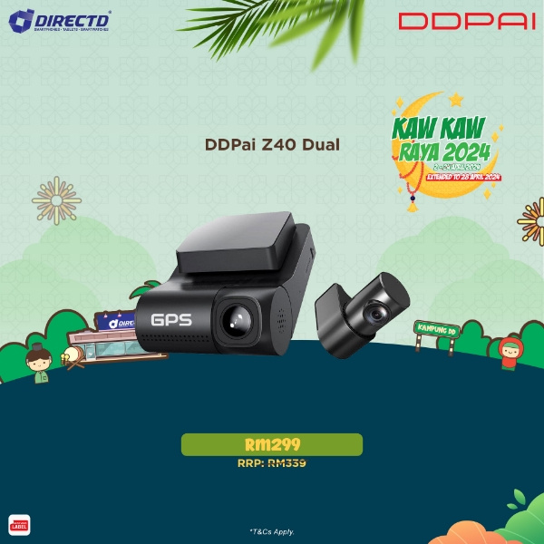 Picture of DDPAI Z40 Dual (5MP | 2GB RAM | WiFi | Android & iOS)
