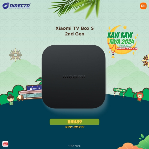 Picture of Xiaomi TV Box S 2nd Gen | KAW KAW RAYA 2024