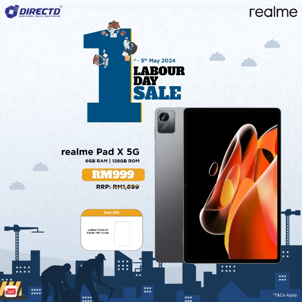 Picture of realme Pad X 5G [6GB RAM | 128GB ROM] 