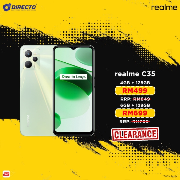Picture of realme c35 [4GB/6GB RAM | 128GB ROM] PROMO