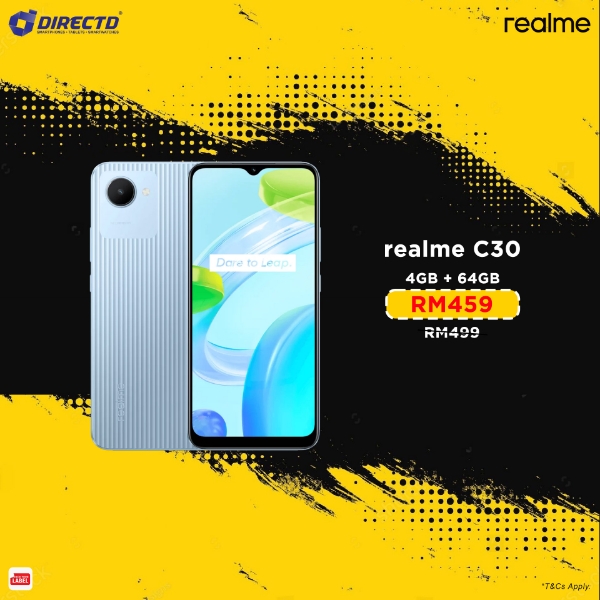 Picture of realme C30 [4GB RAM | 64GB ROM] Promo RM459