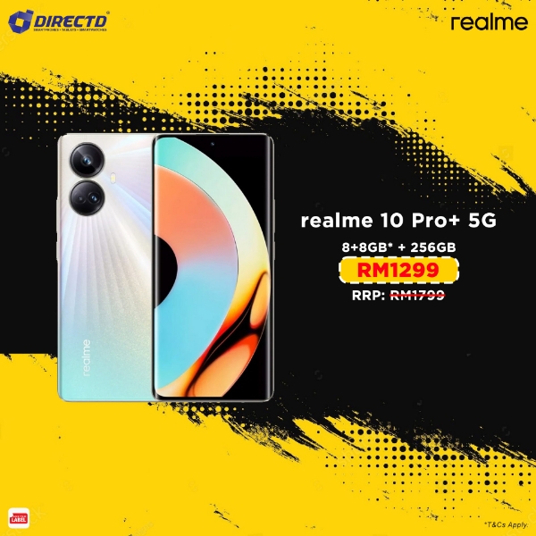 Picture of realme 10 Pro+ 5G [12GB RAM | 256GB ROM] 