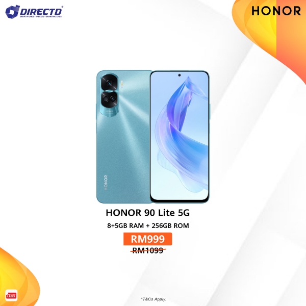 Picture of HONOR 90 Lite 5G [8GB+5GB RAM | 256GB ROM]