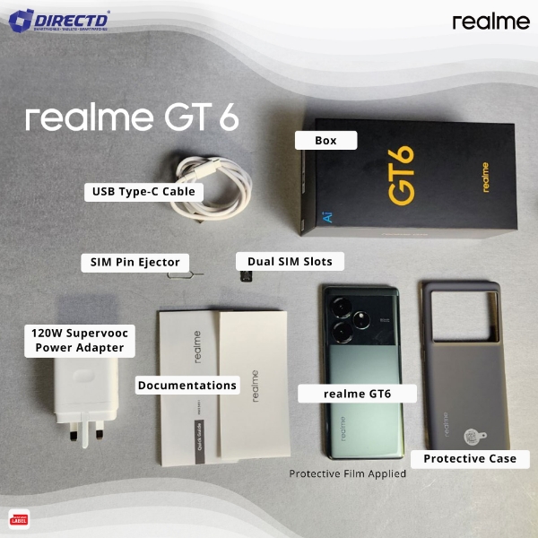 Picture of [NEW PRICE] realme GT6 | realme GT 6 [256GB | 512GB ROM]