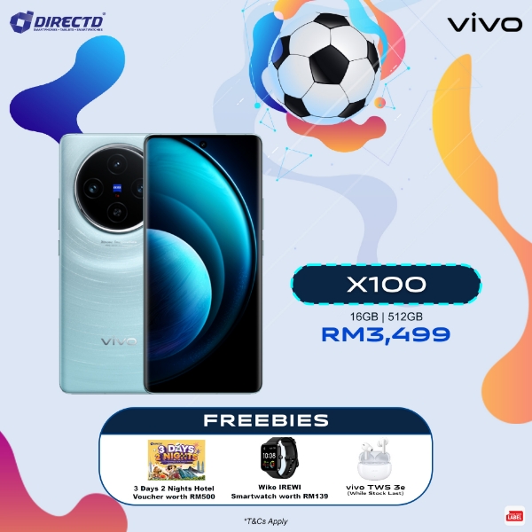 Picture of vivo X100 5G (32GB RAM* | 512GB ROM) + EXCLUSIVE GIFTS 