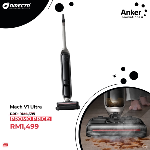 Picture of [PROMO] MACH V1 Ultra | All-in-One Cordless StickVac with Steam Mop
