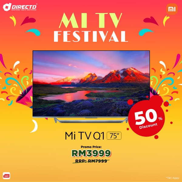 Picture of Xiaomi Mi TV Q1 75" (Premium 4K Smart TV) OFFICIAL by XIAOMI Malaysia