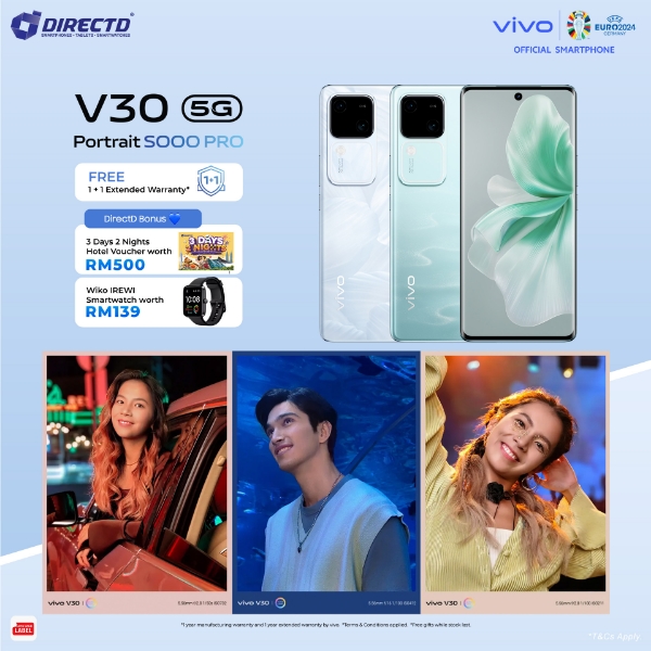 Picture of vivo V30 5G [12GB RAM | 256GB / 512GB ROM] + DirectD Bonus