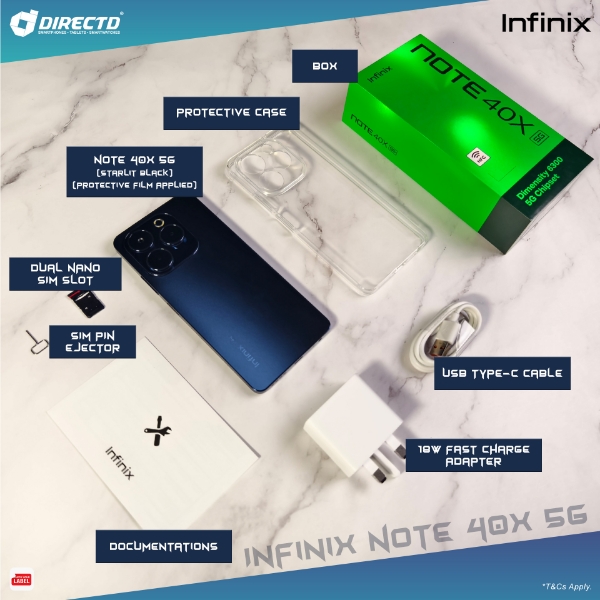 Picture of Infinix Note 40X 5G [12GB RAM | 256GB ROM]