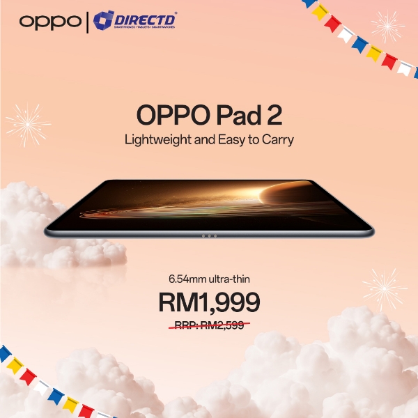 Picture of [NEW PRICE] OPPO Pad 2 [8GB RAM | 256GB ROM]