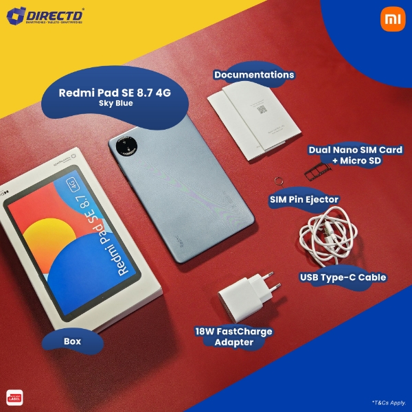Picture of Redmi Pad SE 8.7" [6GB RAM | 128GB ROM]