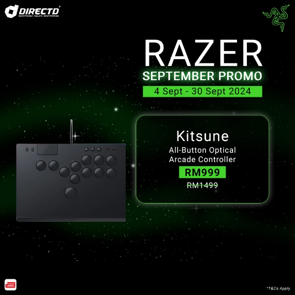 Picture of Razer Kitsune - All-Button Optical Arcade Controller